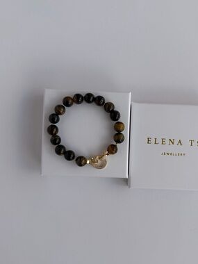 559 Tiger Eye Stone Bracelet